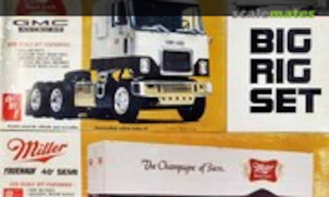 1:25 GMC Astro 95 &amp; Fruehauf 40' Semi (AMT G-826)