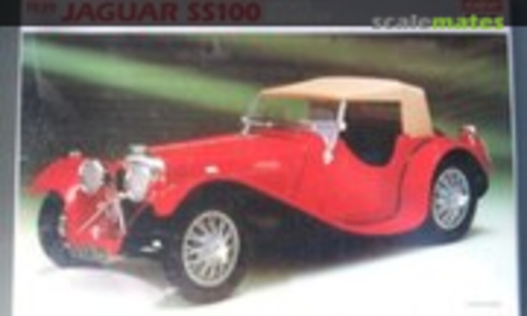 1:16 1939 Jaguar SS100 Sports Roadster (Academy/Minicraft 1515)