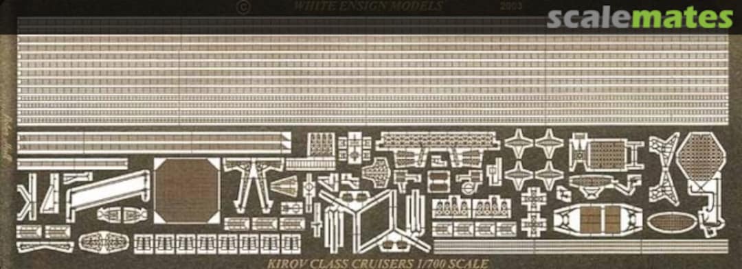 Boxart Kirov Class Cruiser PE 751 White Ensign Models