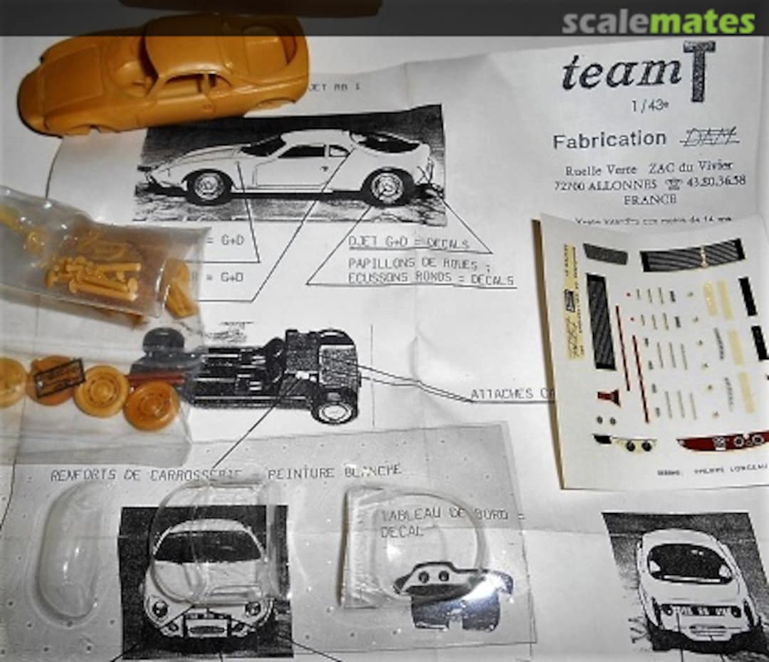 Boxart Rene Bonnet Djet RB1 team T Boxart Rene Bonnet Djet RB1 team T