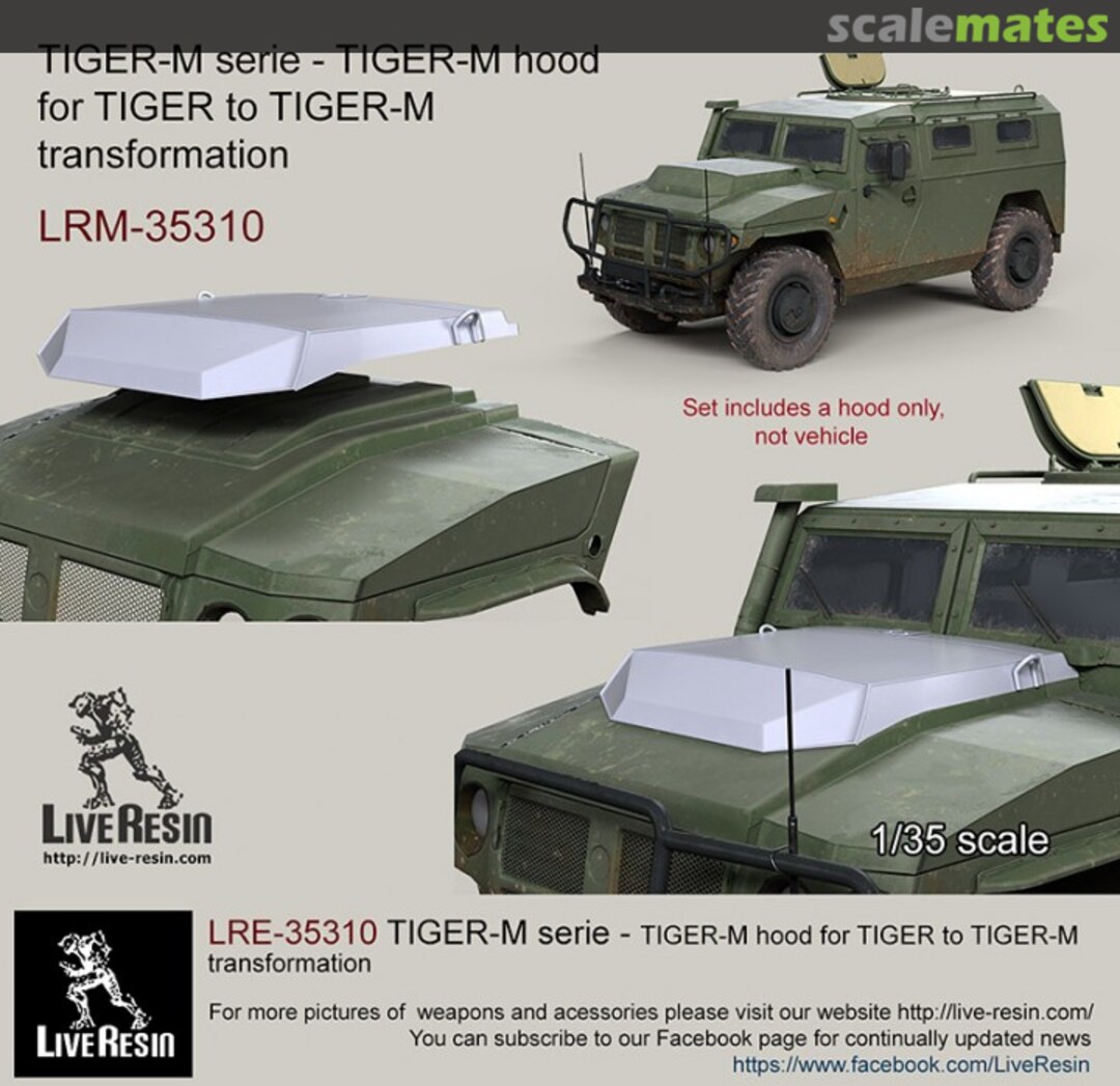 Boxart TIGER-M hood LRE-35310 Live Resin Boxart TIGER-M hood LRE-35310 Live Resin