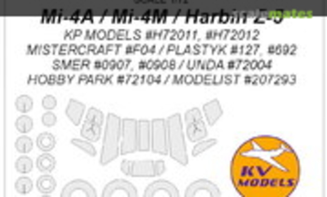1:72 Mi-4 / Harbin Z-5 (KV Models 72286) 72286