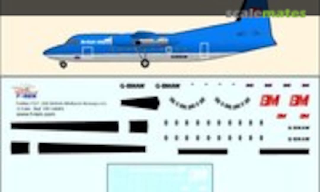 1:144 Fokker F27-200 Friendship (F-RSIN FR14081)