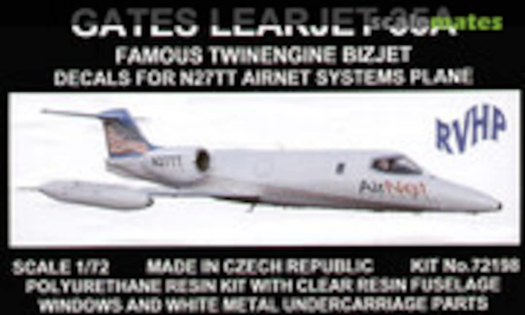 1:72 Gates Learjet 35A (RVHP 72198)