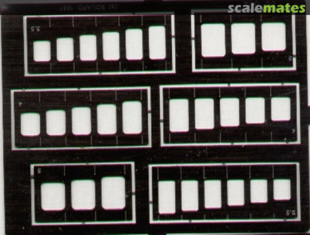 Boxart Oblongs & square stencils 00002 Eduard Boxart Oblongs & square stencils 00002 Eduard