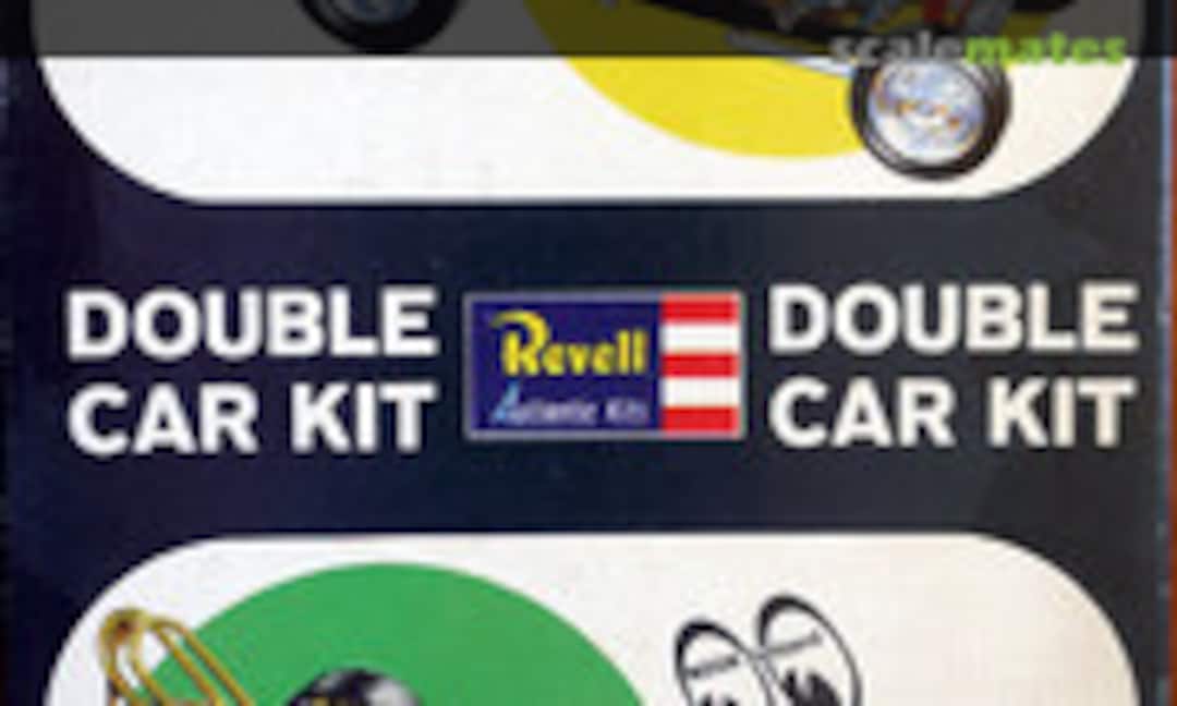 1:25 Double Car Kit Sanitary T Bucket &amp; Mooneyes Dragster (Revell H-1223:200)