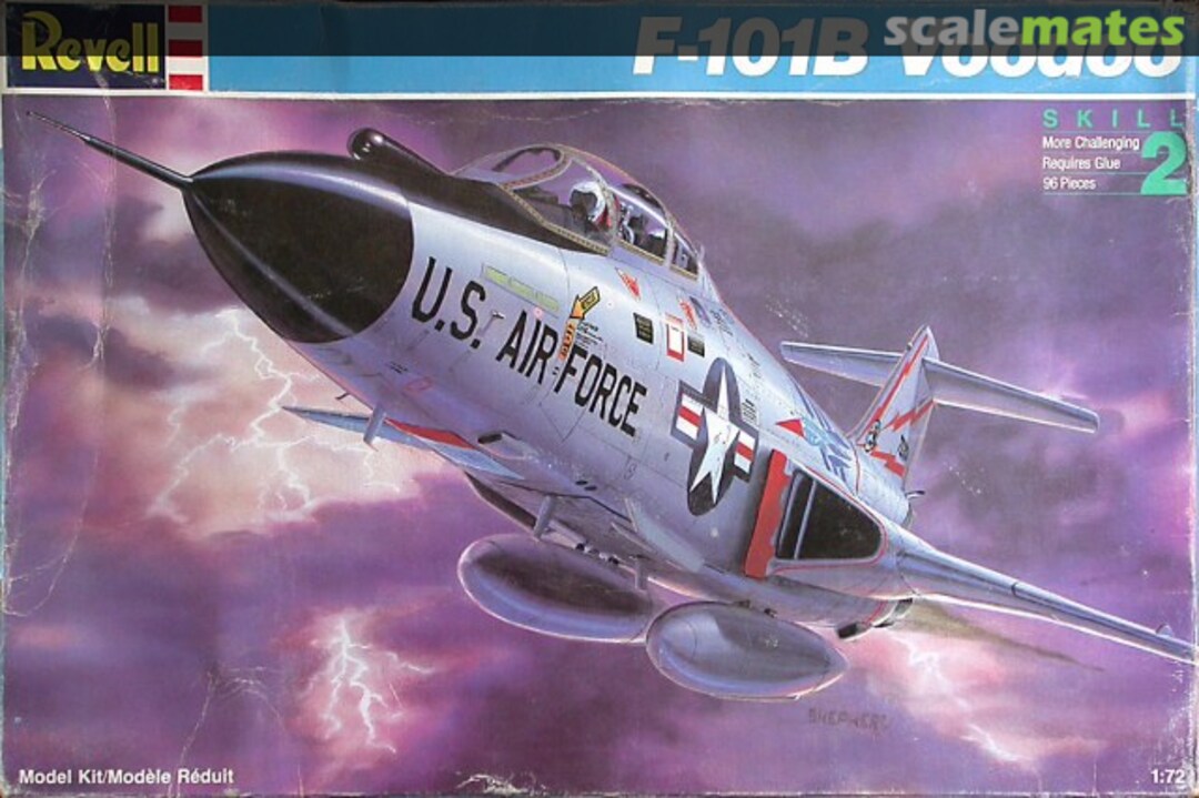 Boxart F-101B Voodoo 4456 Revell Boxart F-101B Voodoo 4456 Revell
