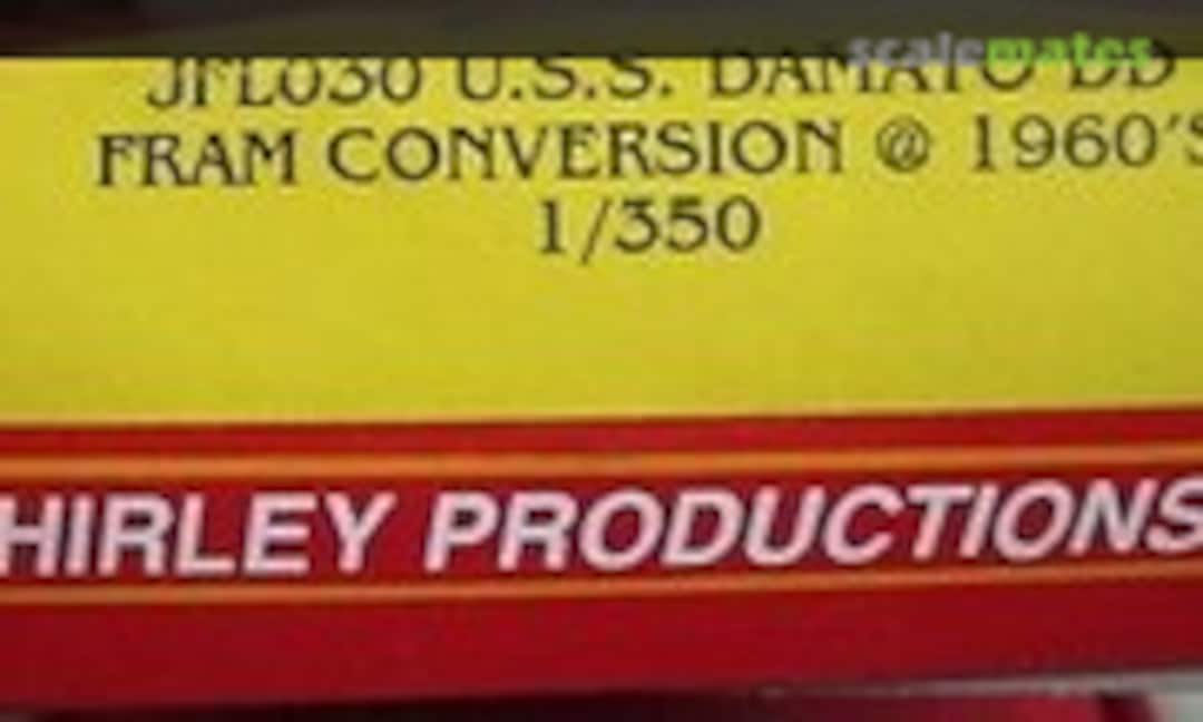 1:350 USS Damato Gearing Class Destroyer (Jim Shirley Productions JFL030)