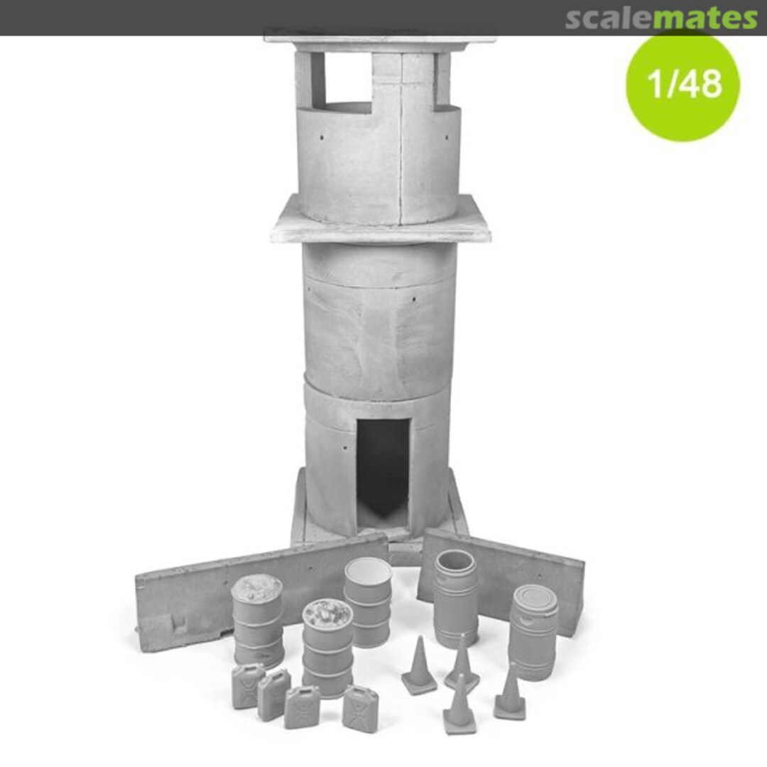 Boxart Watch tower and checkpoint stuff MAC48008 MacOne Models Boxart Watch tower and checkpoint stuff MAC48008 MacOne Models