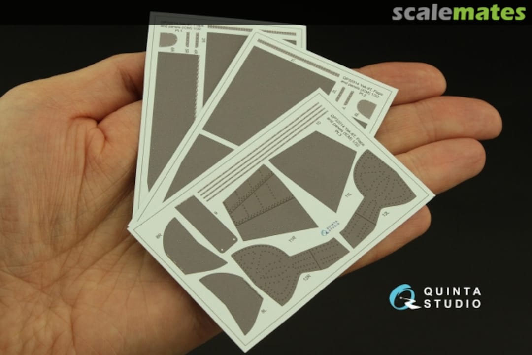 Contents Yak-9T Flaps and Panels exterior 3D decals QP32014 Quinta Studio