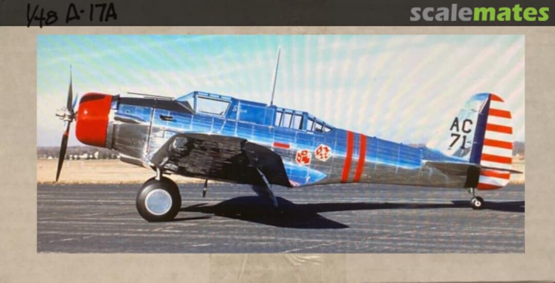 Boxart Northrop A-17 Nomad LSM 40419 Lone Star Models