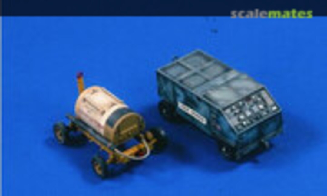 1:48 U.S.A.F. Liquid Oxygen/Nitrogen Carts (Verlinden Productions 404)