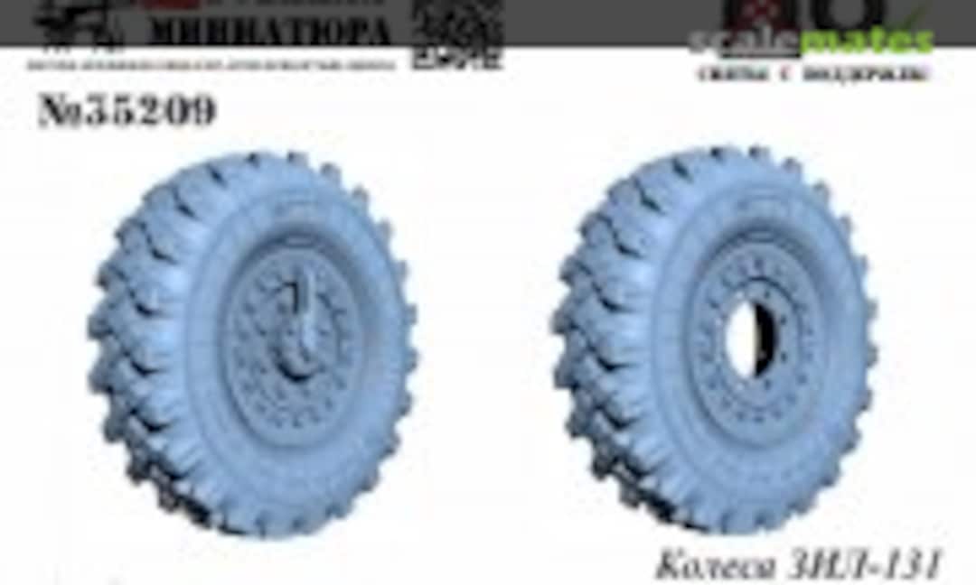 1:35 ZIL-131 Wheels with M-93 Tyres (early disc) (Military Miniature 35209) 35209