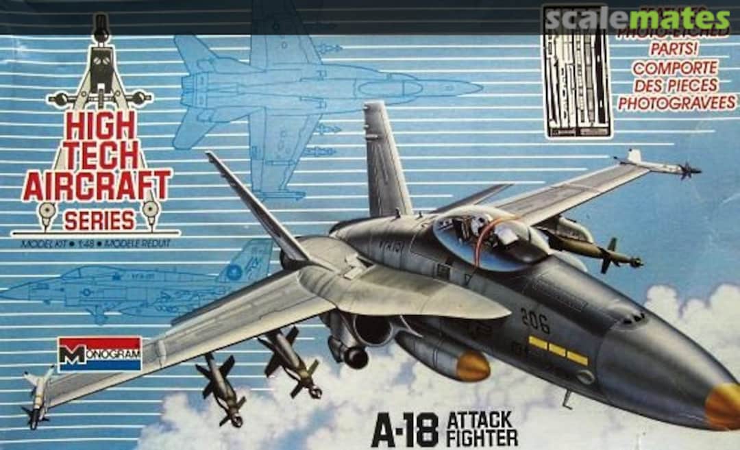 Boxart A-18 Attack Fighter 5833 Monogram Boxart A-18 Attack Fighter 5833 Monogram