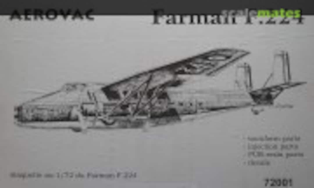 1:72 Farman F.224 (Aerovac 72001) 72001