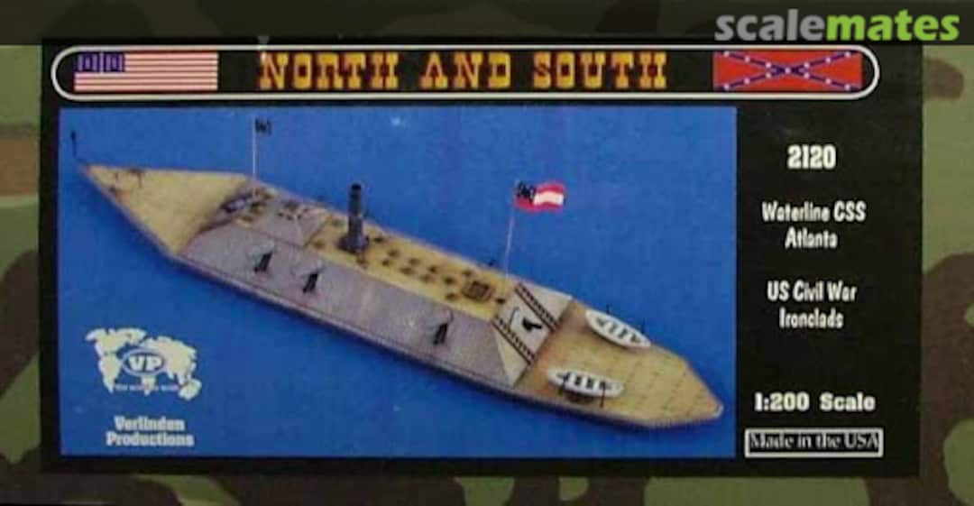 Boxart Waterline CSS Atlanta 2120 Verlinden Productions Boxart Waterline CSS Atlanta 2120 Verlinden Productions