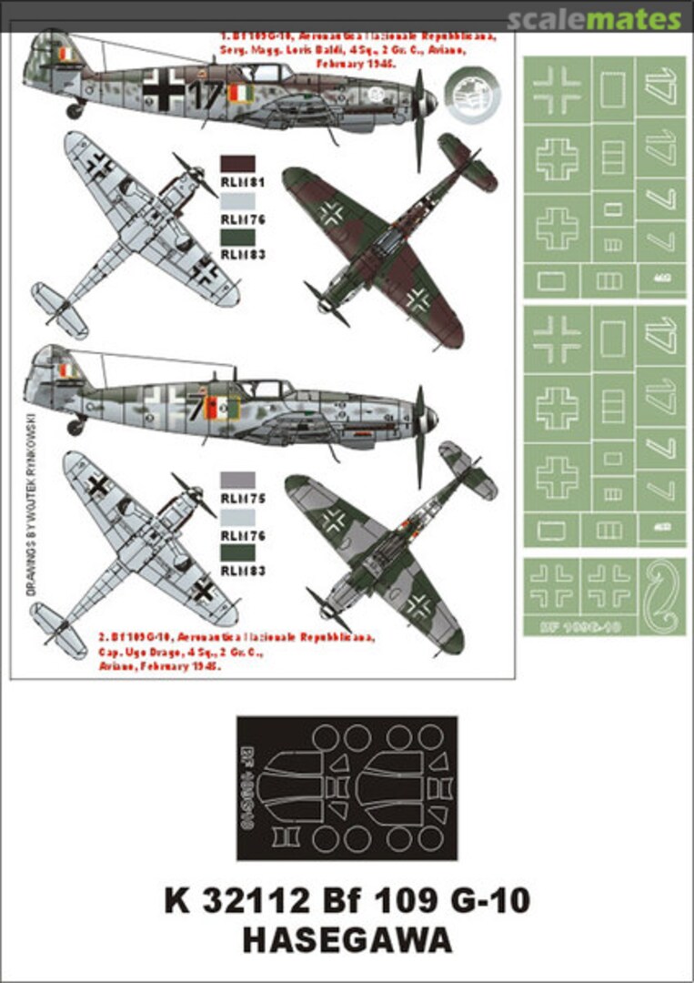 Boxart Bf 109G-10 K32112 Montex Boxart Bf 109G-10 K32112 Montex
