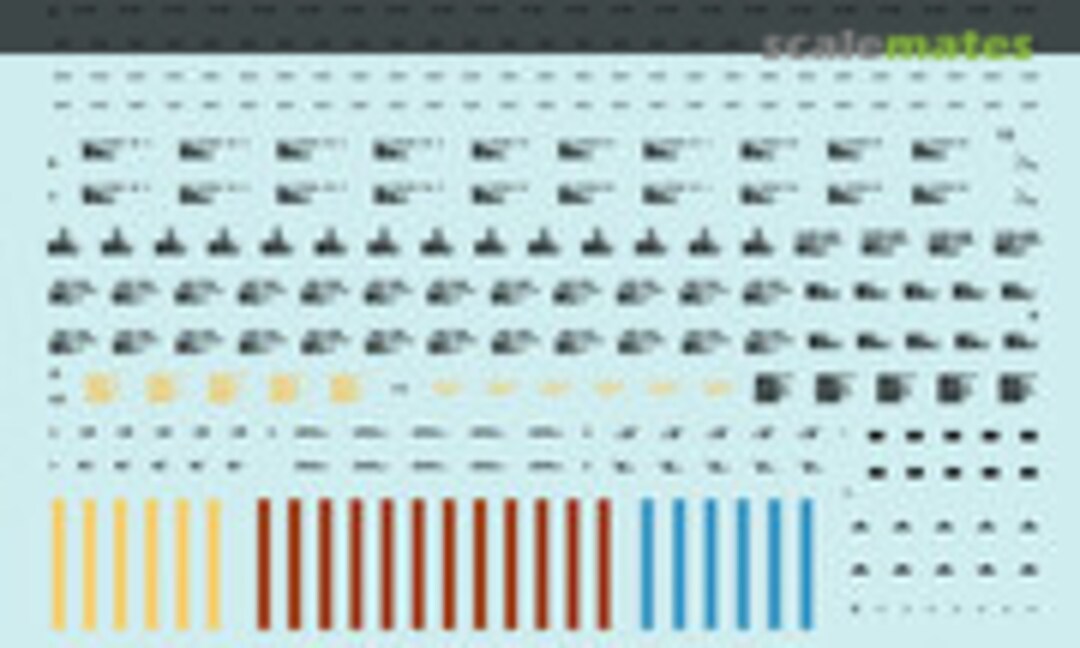 1:48 AIM-120A/B/C AMRAAM Missile Stencils Ver 1.0 (HobbyDecal ST48061V1) ST48061V1