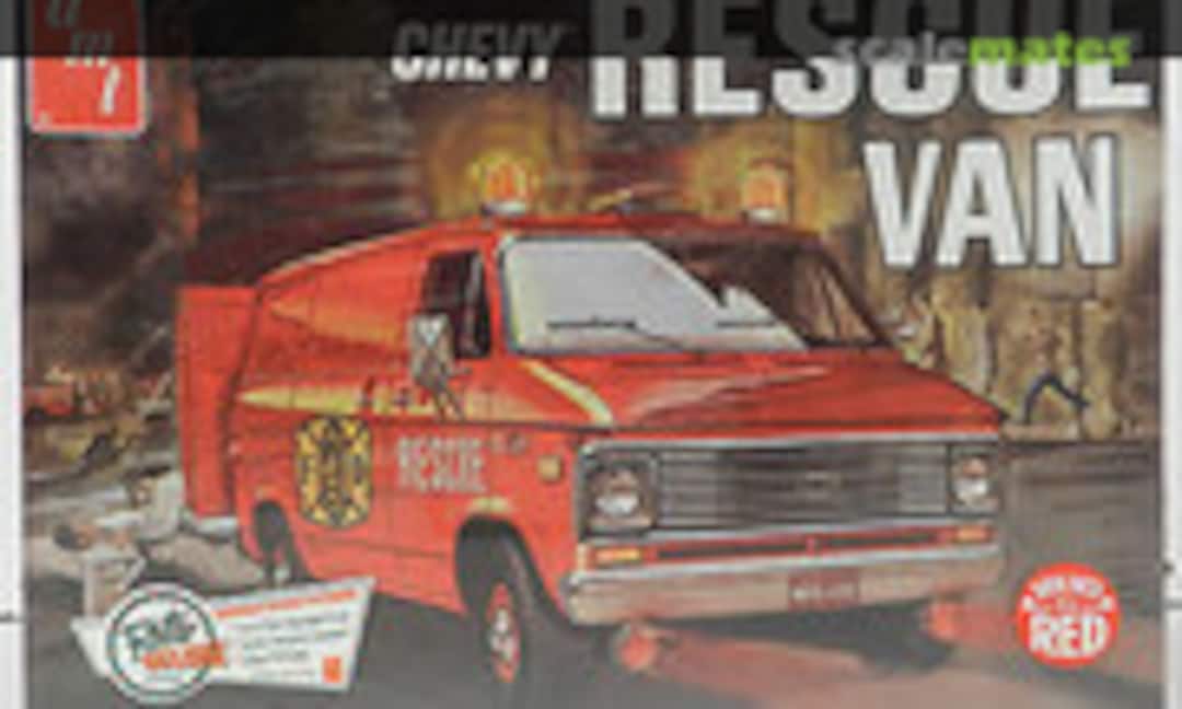 1:25 1975 Chevy Rescue Van (AMT 851)