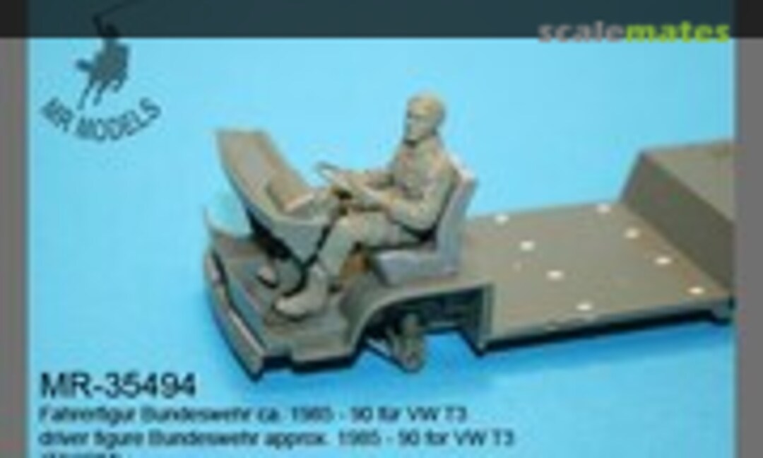 1:35 driver figure Bundeswehr approx. 1985 - 90 for VW T3 (MR Modellbau MR-35494) MR-35494