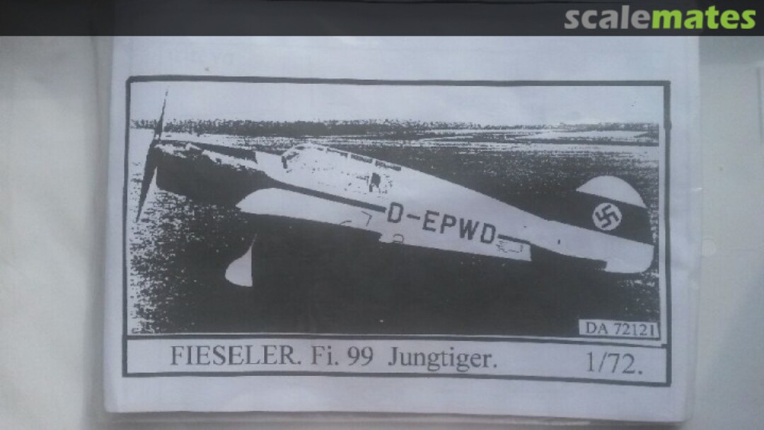 Boxart Fieseler Fi.99 Jungtiger DA.72121 Dujin Boxart Fieseler Fi.99 Jungtiger DA.72121 Dujin