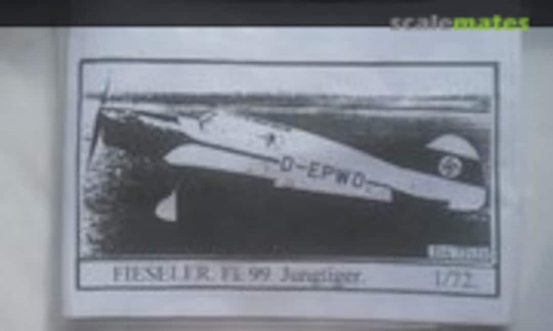 1:72 Fieseler Fi.99 Jungtiger (Dujin DA.72121) DA.72121