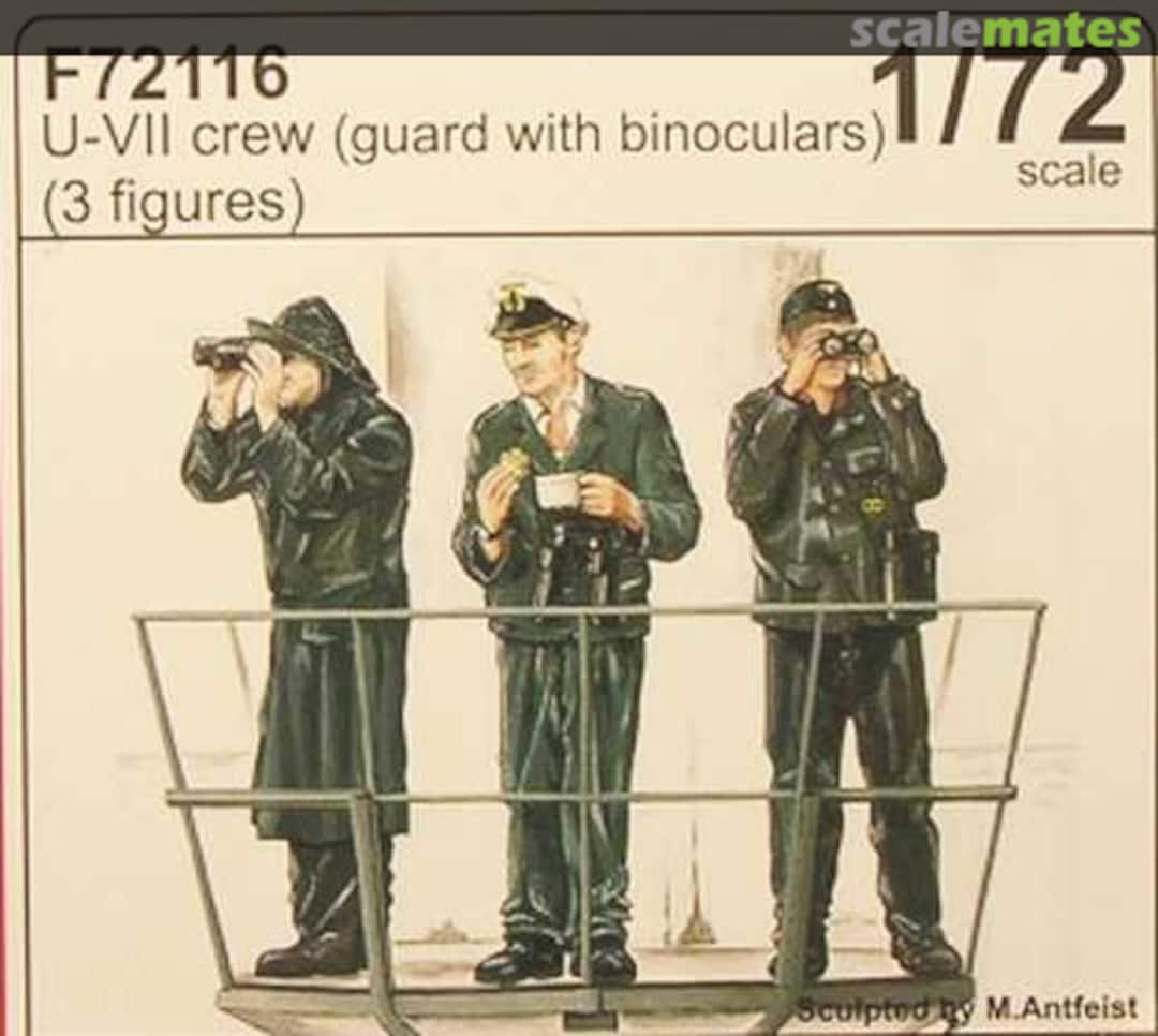 Boxart U-VII Crew (guard with binoculars) F72116 CMK