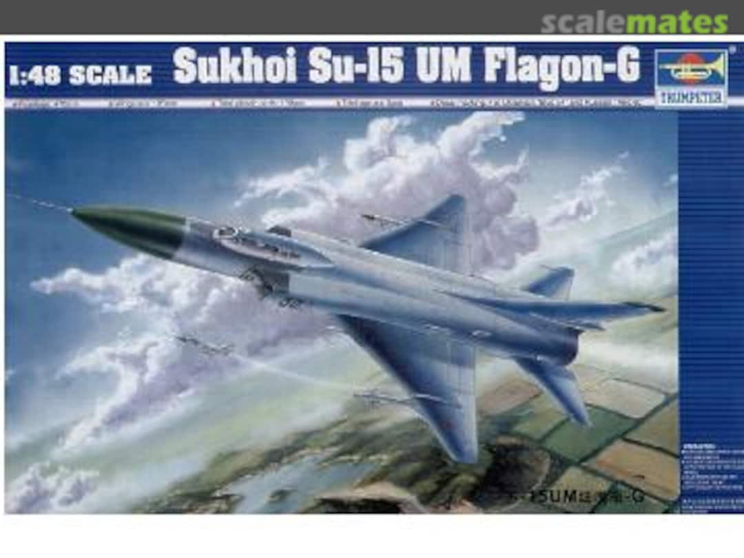 Boxart Sukhoi Su-15 UM Flagon-G 02812 Trumpeter
