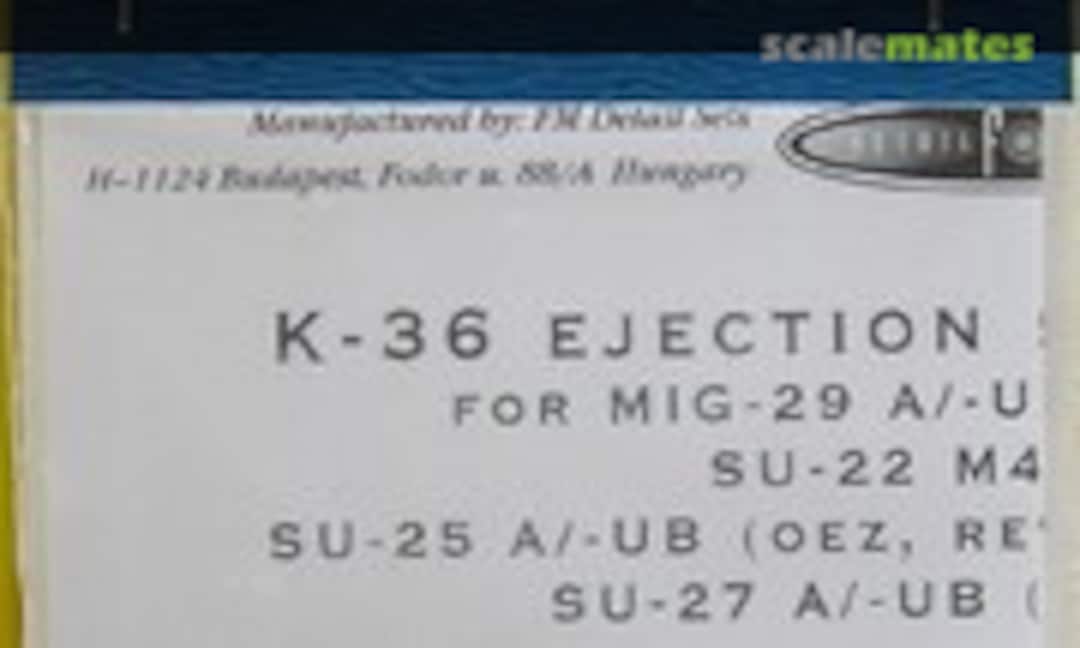 1:48 K-36 Ejection Seat (FM Detail 489805) 489805
