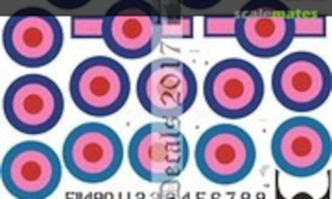 1:144 RNZAF P51D Mustangs not TAF (Oldmodels Decals OMD0388B) OMD0388B