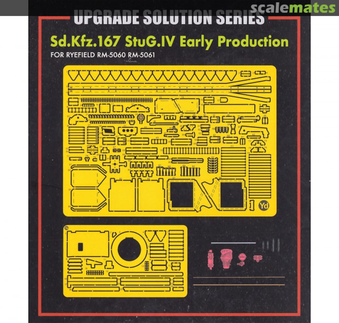 Contents Sd.Kfz. 167 StuG.IV Early Production 2025 Rye Field Model Contents Sd.Kfz. 167 StuG.IV Early Production 2025 Rye Field Model