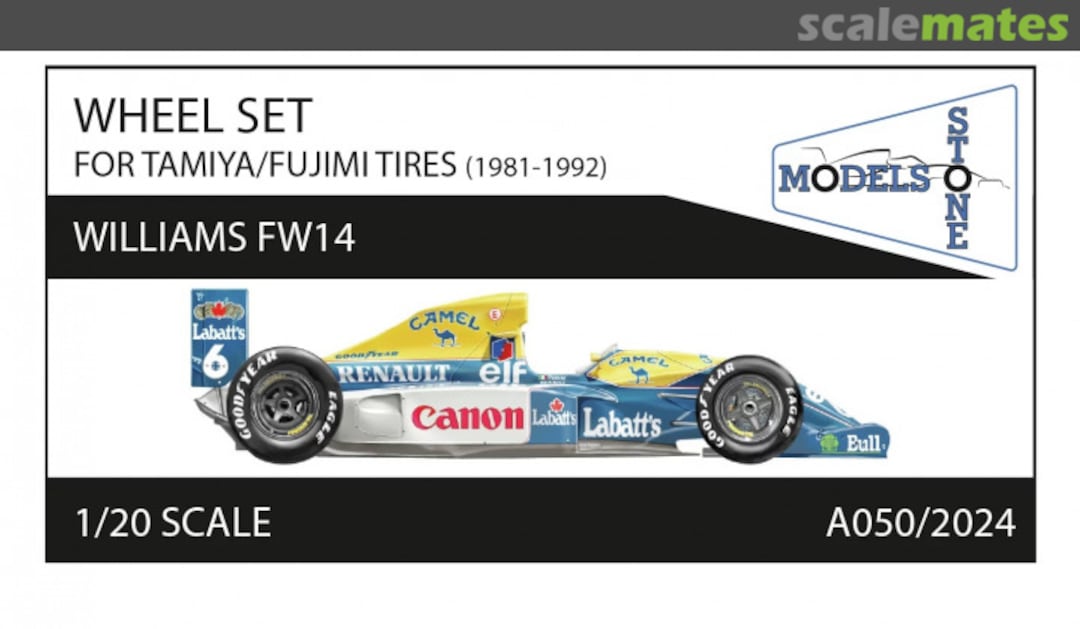 Boxart Williams Fw14 - Wheel Set A050/2024 Stone Models Boxart Williams Fw14 - Wheel Set A050/2024 Stone Models