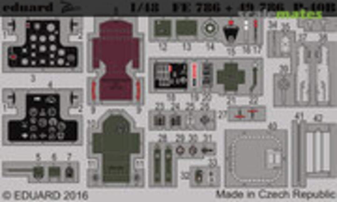 1:48 P-40B (Eduard FE786)