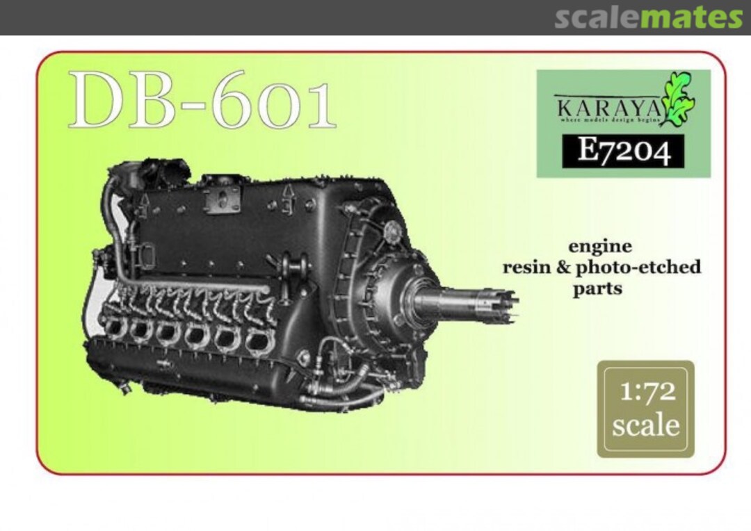 Boxart DB-601 engine E7204 Karaya