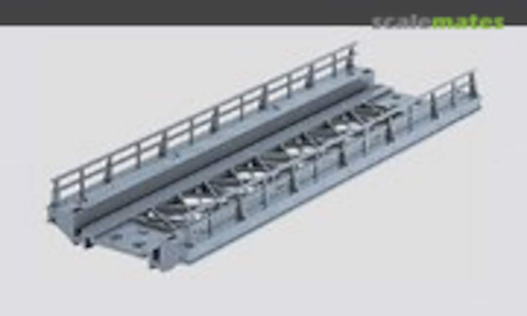 K/M bridge ramp STR 7-1/8&quot; (Märklin 7268)