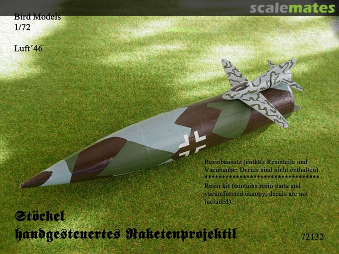 Boxart Stöckel handgesteuertes Raketenprojekt 72132 Bird Models Boxart Stöckel handgesteuertes Raketenprojekt 72132 Bird Models