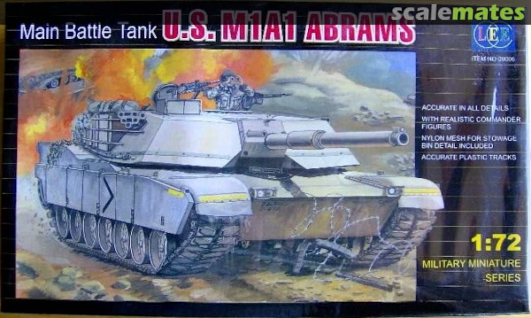 Boxart U.S. M1A1 Abrams 09006 CC LEE Boxart U.S. M1A1 Abrams 09006 CC LEE
