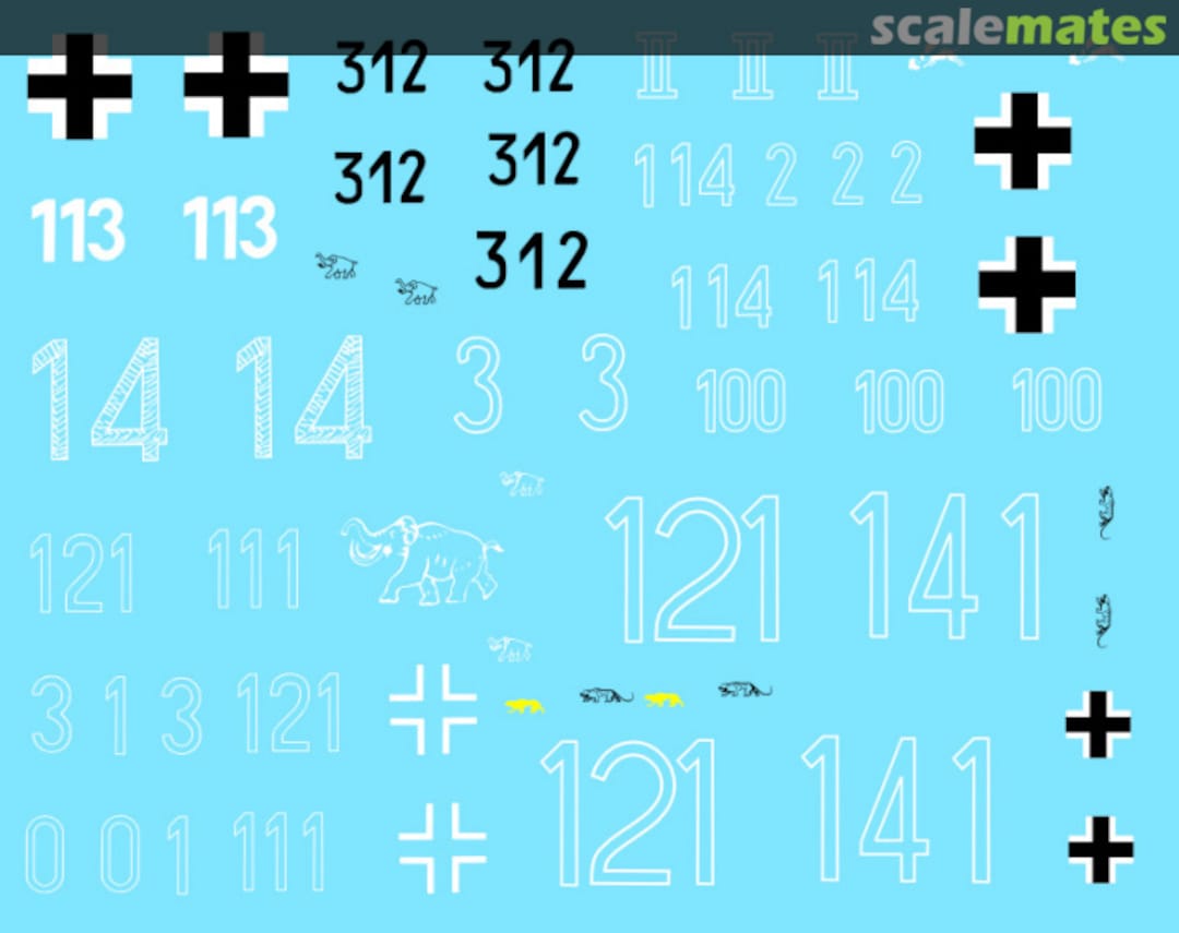 Boxart Pz.kpfw. VI Tiger I - Part I 501, 502, 505, sPzAbt 72027 Colibri Decals Boxart Pz.kpfw. VI Tiger I - Part I 501, 502, 505, sPzAbt 72027 Colibri Decals