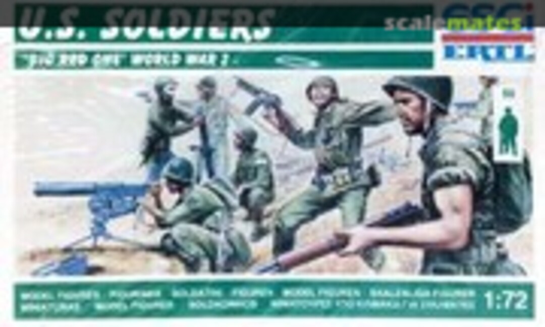 1:72 U.S. Soldiers (ESCI/ERTL P-202) P-202