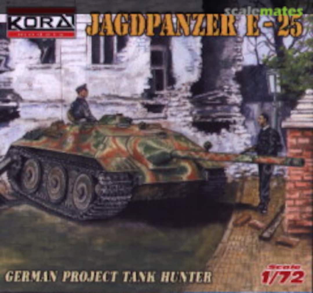 Boxart Jagdpanzer E-25 A7209 Kora Models Boxart Jagdpanzer E-25 A7209 Kora Models