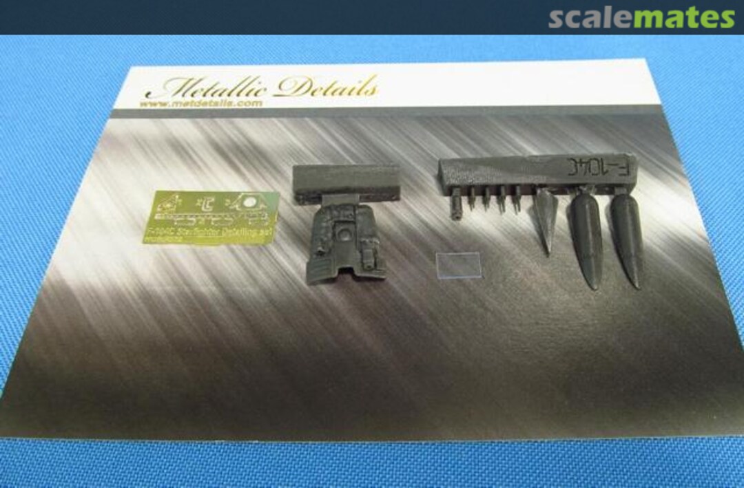 Boxart Detailing set for aircraft model F-104C MDR4882 Metallic Details Boxart Detailing set for aircraft model F-104C MDR4882 Metallic Details