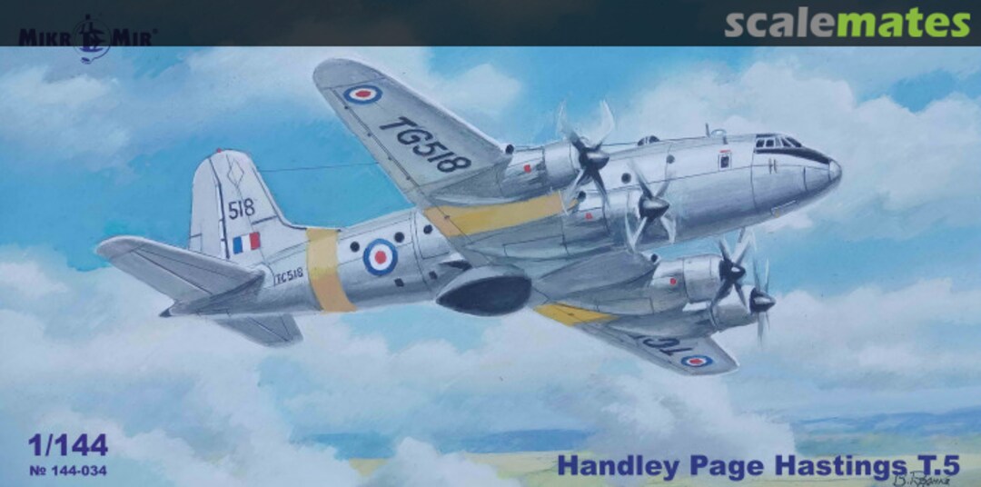 Boxart Handley Page Hastings T.5 144-034 MikroMir