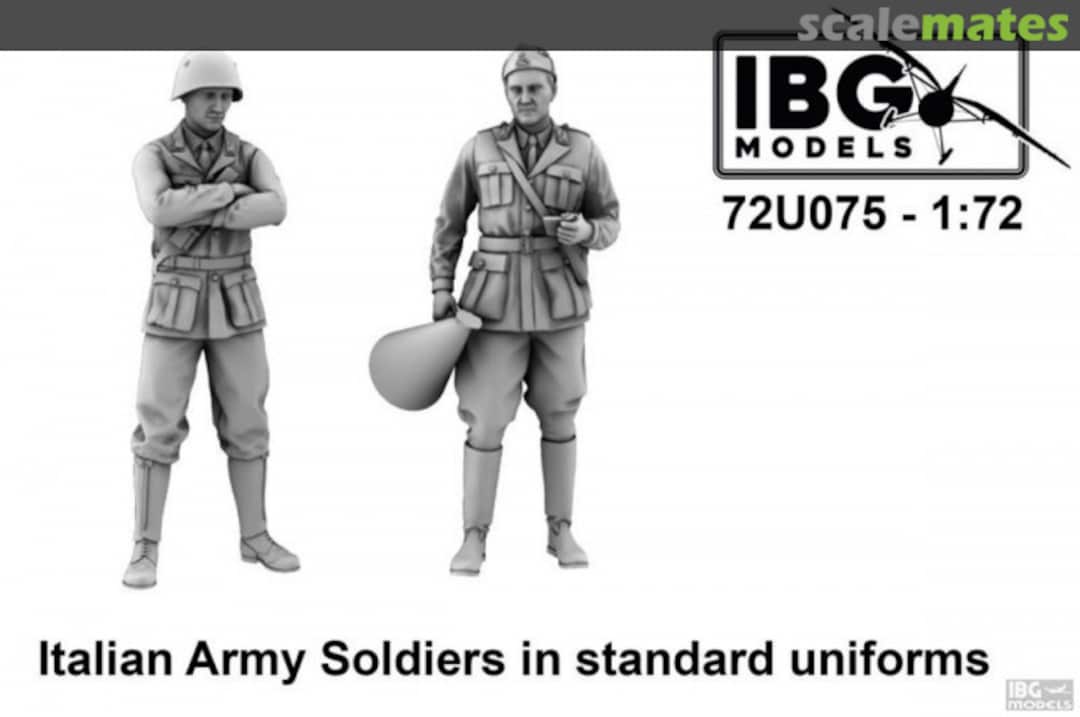 Boxart Italian Army Soldiers in standard uniforms 72U075 IBG Models Boxart Italian Army Soldiers in standard uniforms 72U075 IBG Models