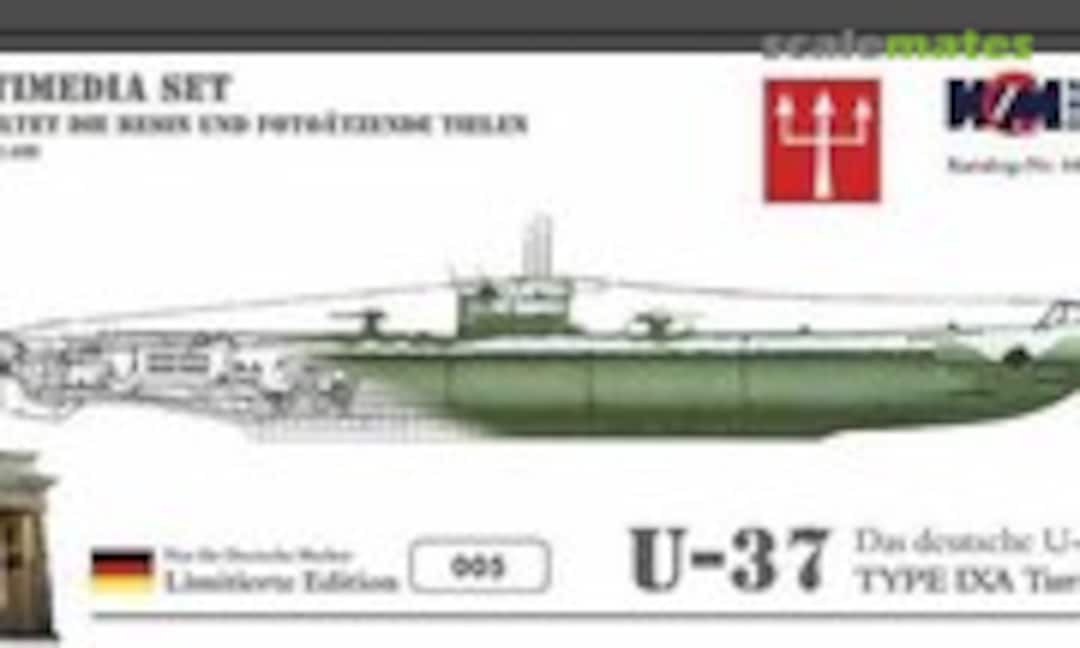 1:400 U-37, Type IXA Turm I (WCM 356336)