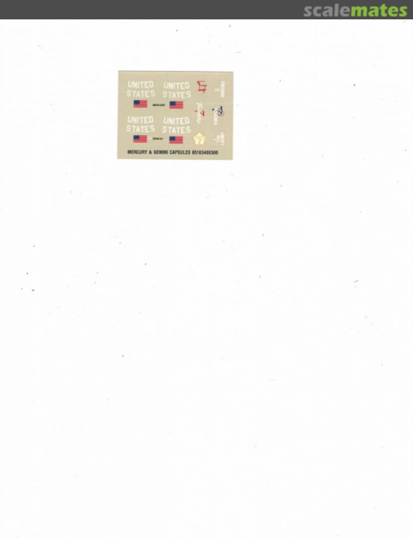 Contents Mercury Gemini H-1834:100 Revell Contents Mercury Gemini H-1834:100 Revell