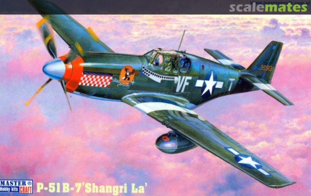 Boxart P-51B-7 'Shangri La' C-50 MasterCraft Boxart P-51B-7 'Shangri La' C-50 MasterCraft