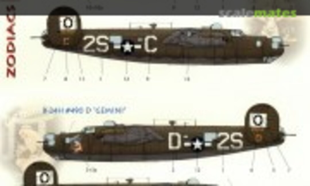 1:72 B-24 Liberators Zodiacs Part 1 (Elite Decals 72006) 72006