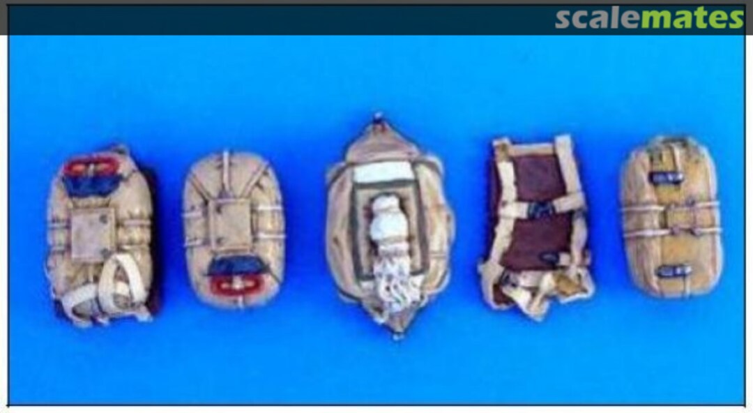 Boxart WW2 US Pilot Parachutes UM 140 U-Models Boxart WW2 US Pilot Parachutes UM 140 U-Models