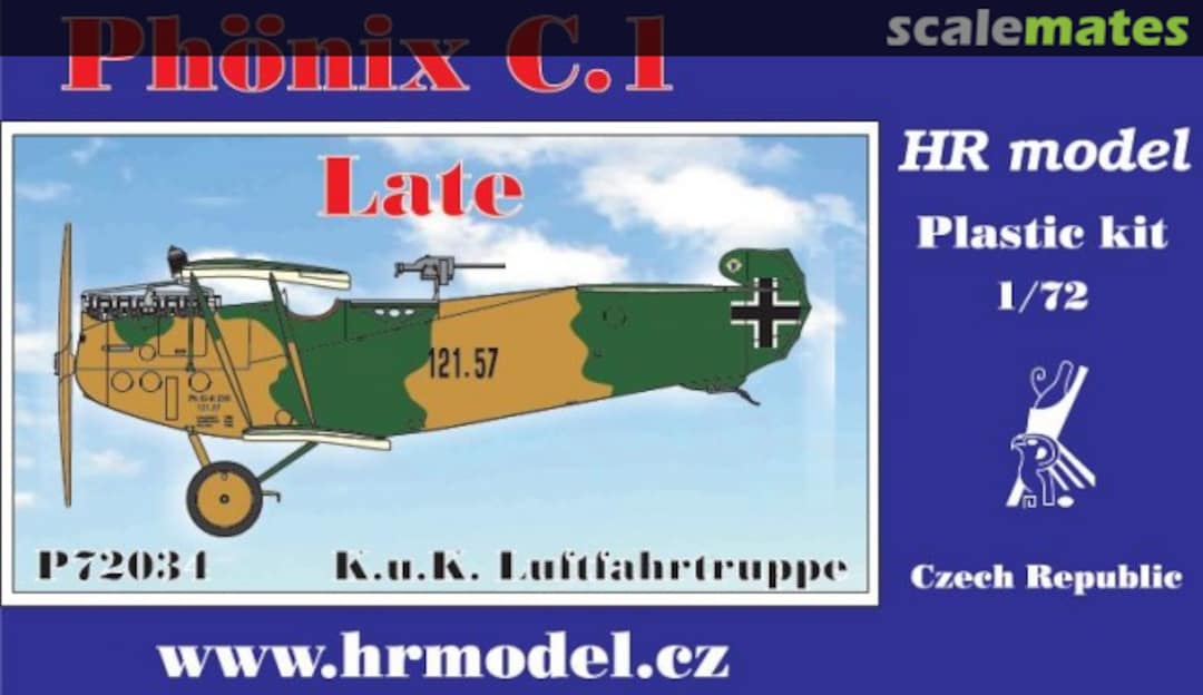 Boxart Phönix C.1 Late K.u.K. Luftfahrtruppe P72034 HR Model Boxart Phönix C.1 Late K.u.K. Luftfahrtruppe P72034 HR Model