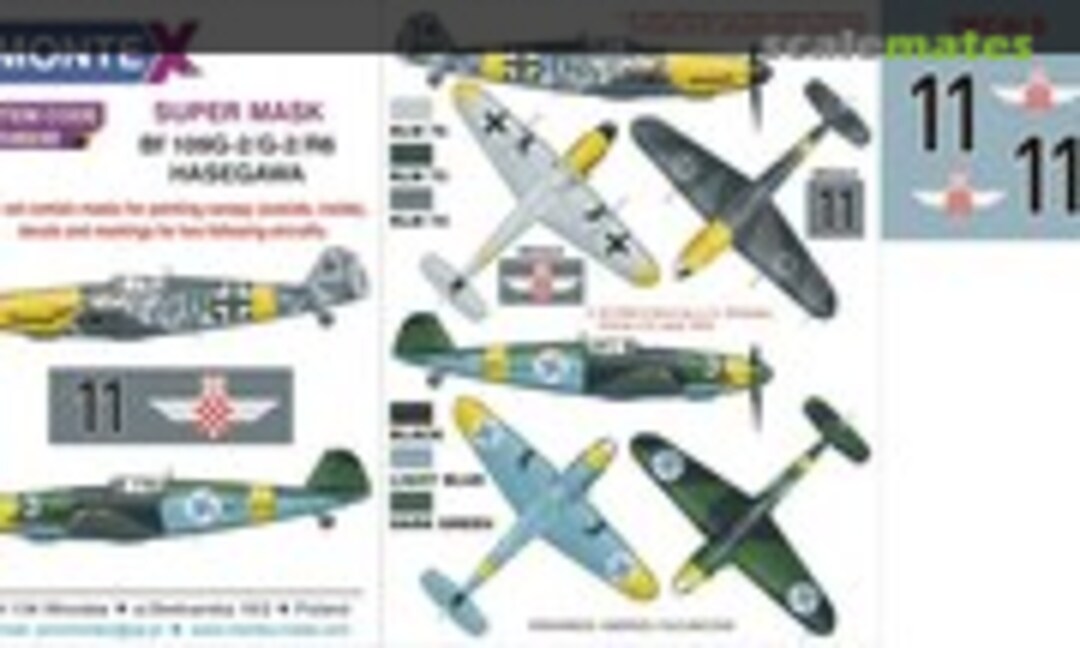 1:48 Bf 109G-2 (Montex K48246) K48246